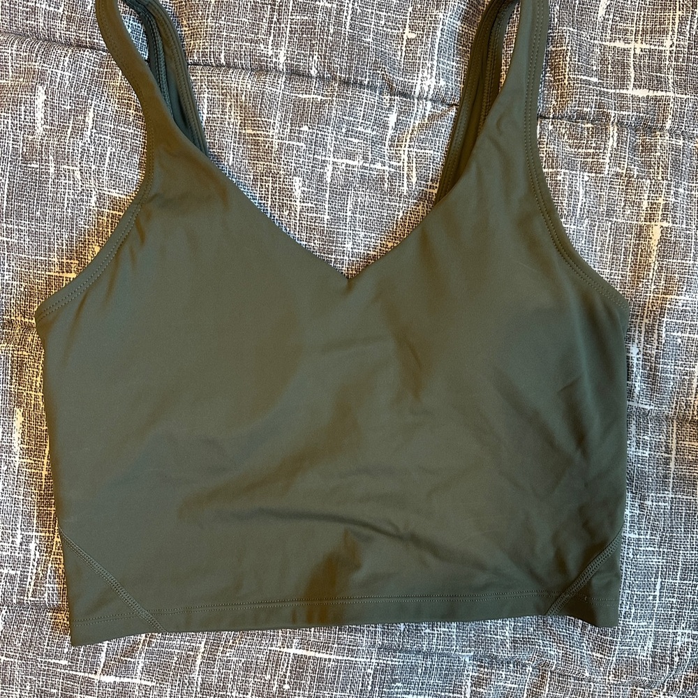 Amazon Olive Green Women's Tank Top